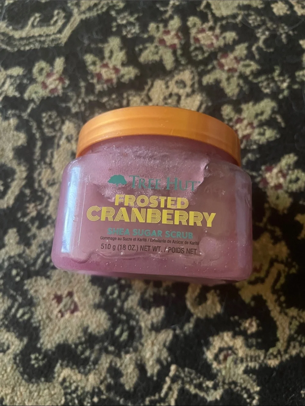 Tree Hut Frosted Cranberry Shea Sugar Scrub - Purple